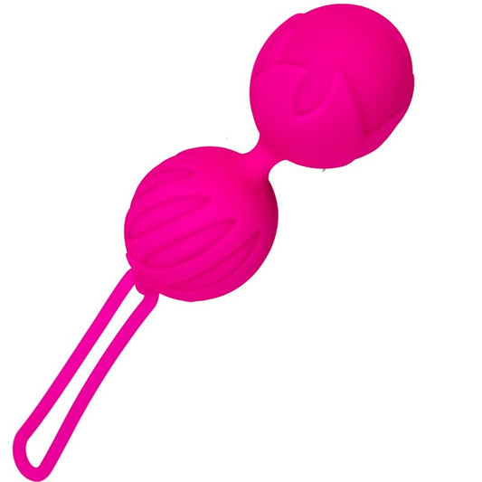 Adrien Lastic - Balles Geisha en Silicone Fushia (Taille S) - HONEYMOON