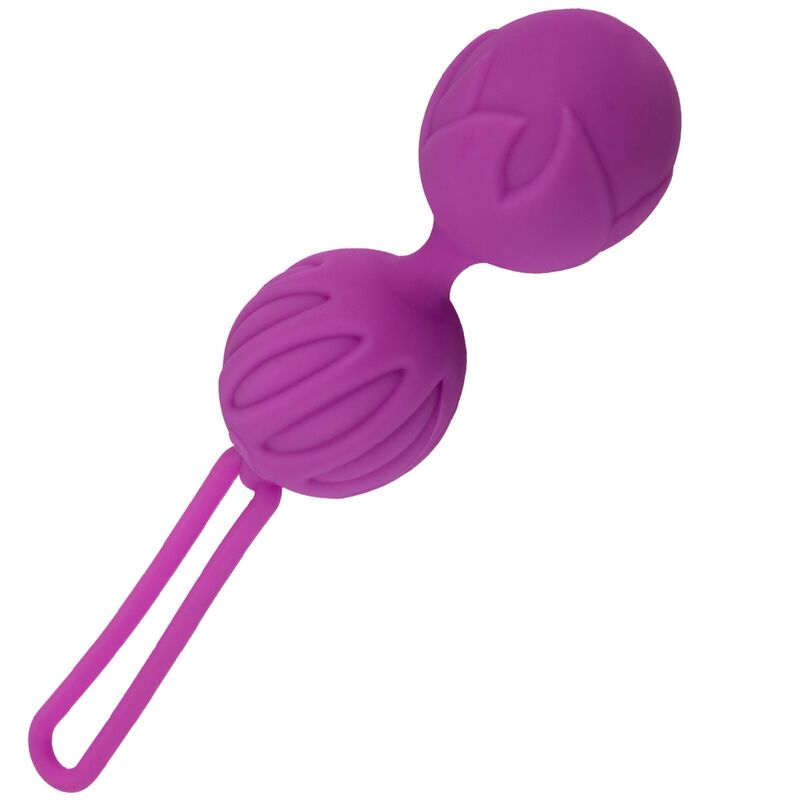 Adrien Lastic - Balles Geisha en Silicone Violet (Taille S) - HONEYMOON