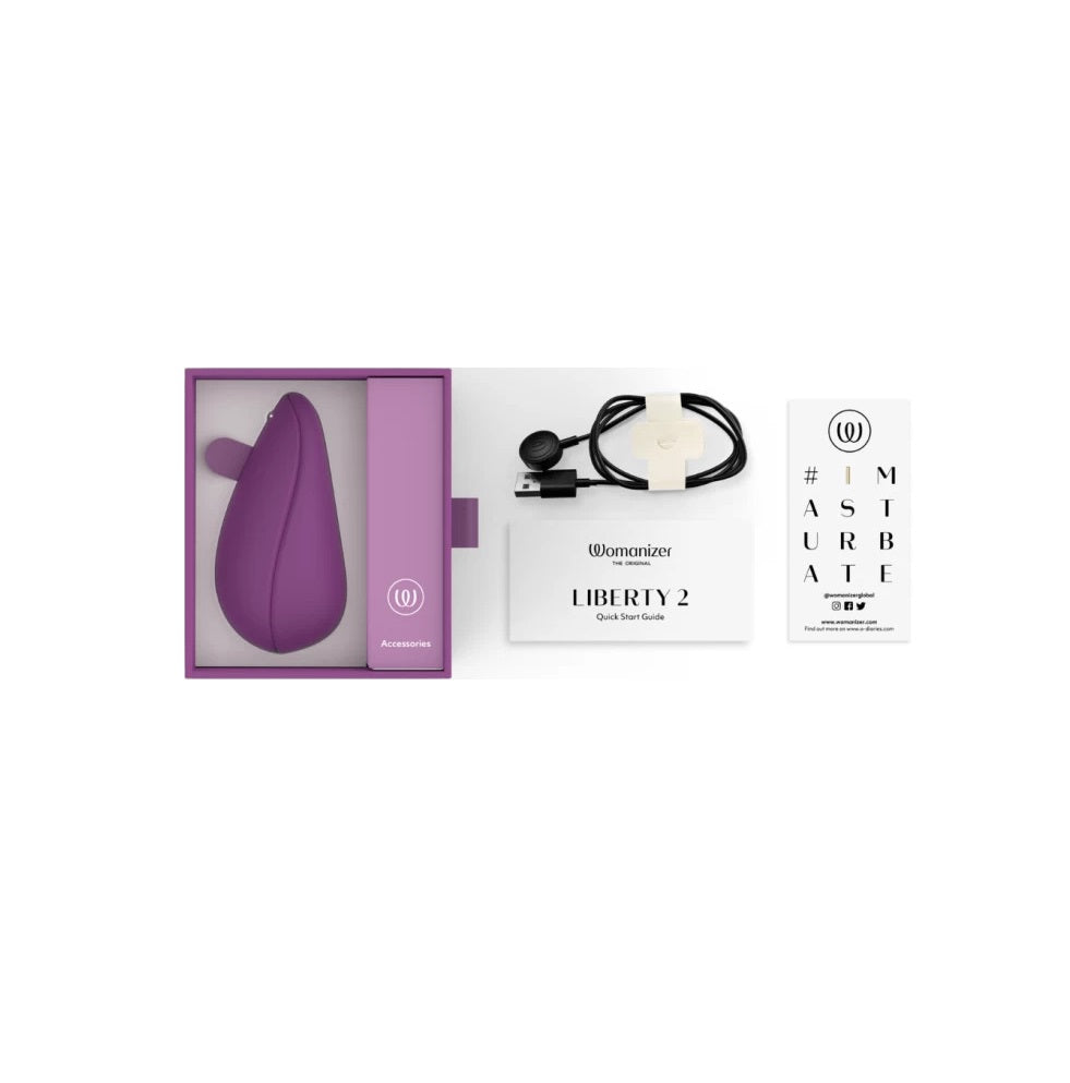 WOMANIZER - Stimulateur clitoridien LIBERTY 2 Violet